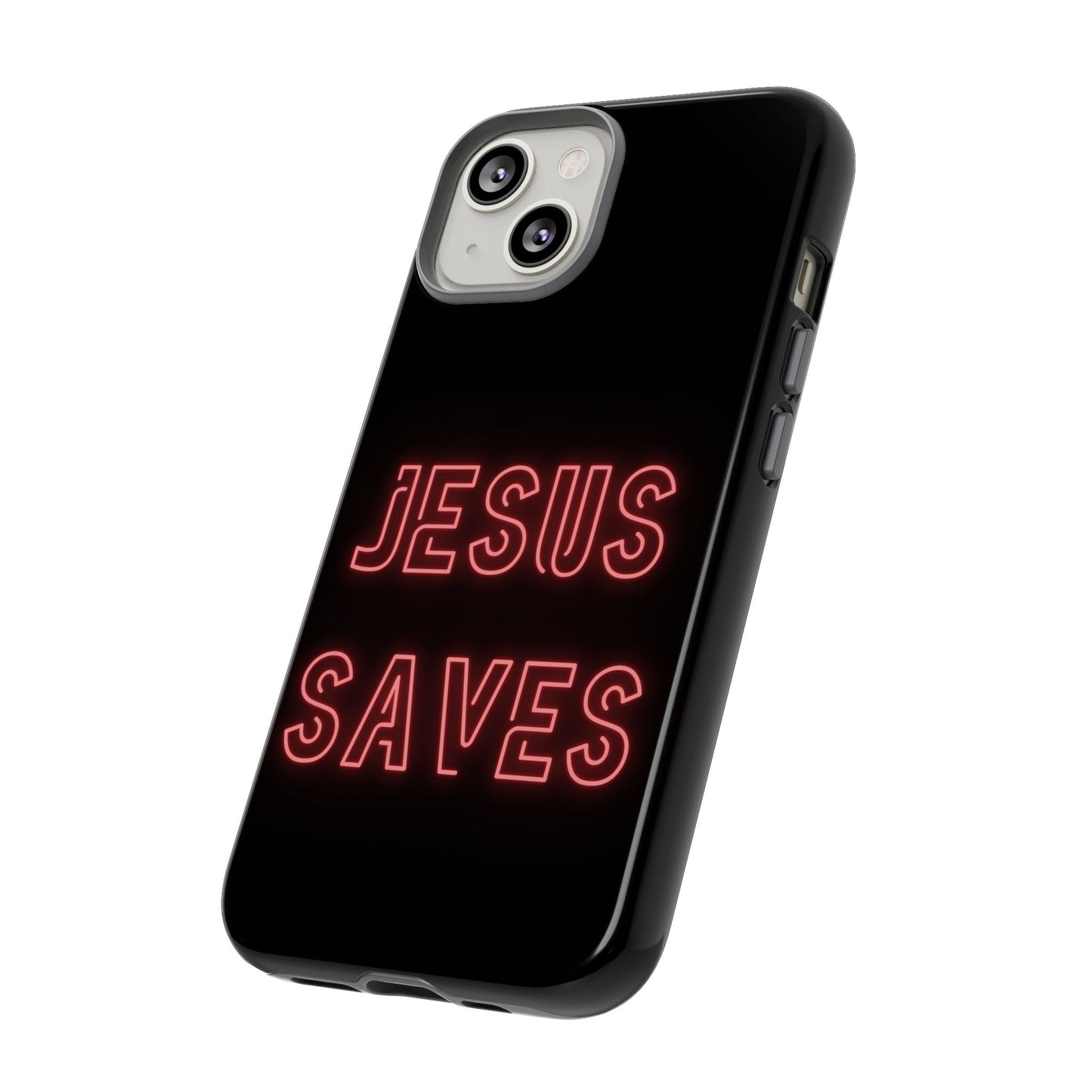 Jesus Saves Neon Signage Tough Cases Iphone Samsung Google