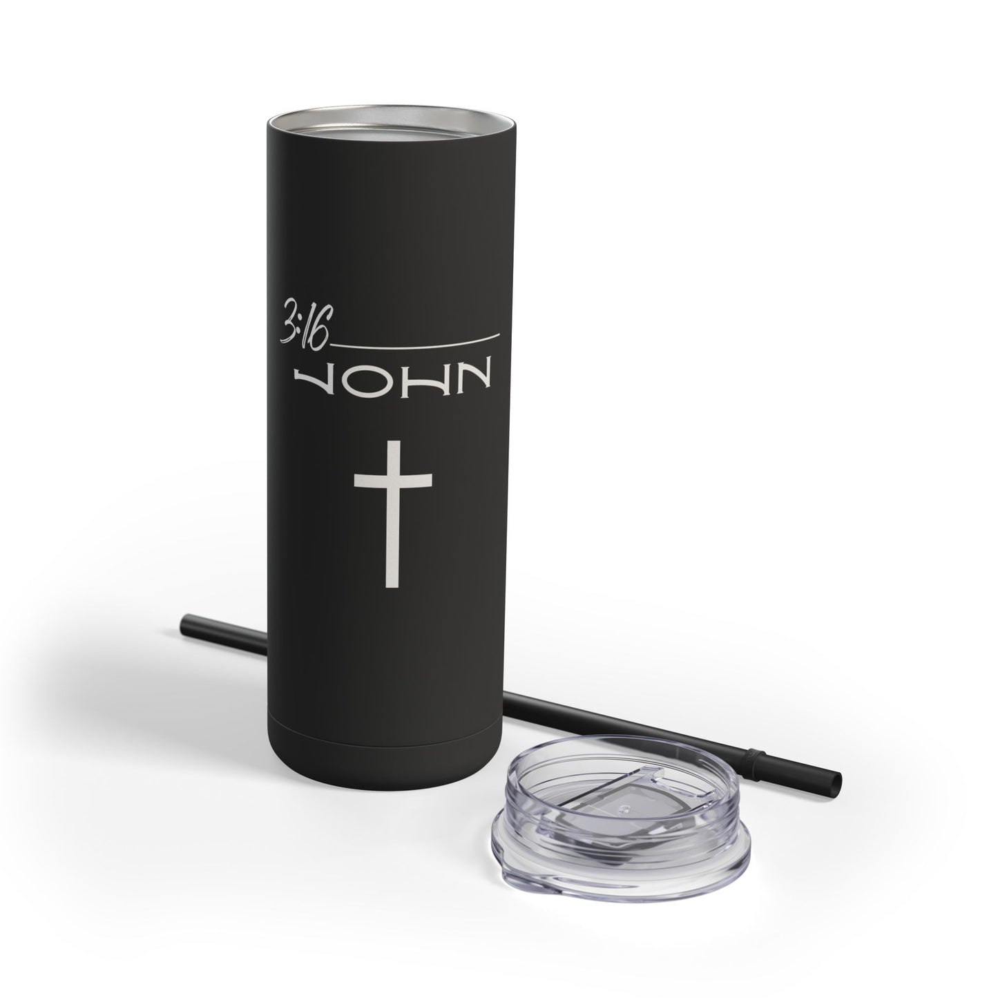 John 3:16 Maars Maker Skinny Matte Tumbler, 20oz