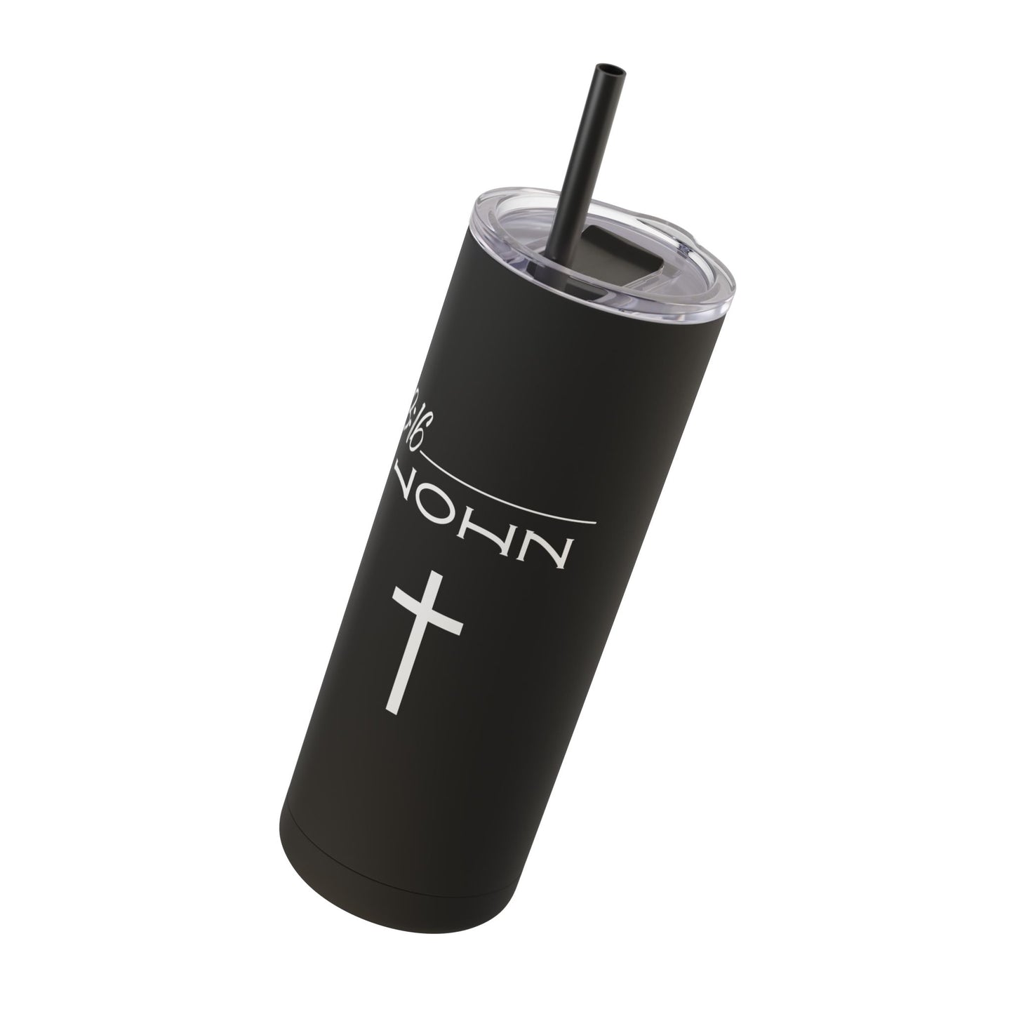 John 3:16 Maars Maker Skinny Matte Tumbler, 20oz