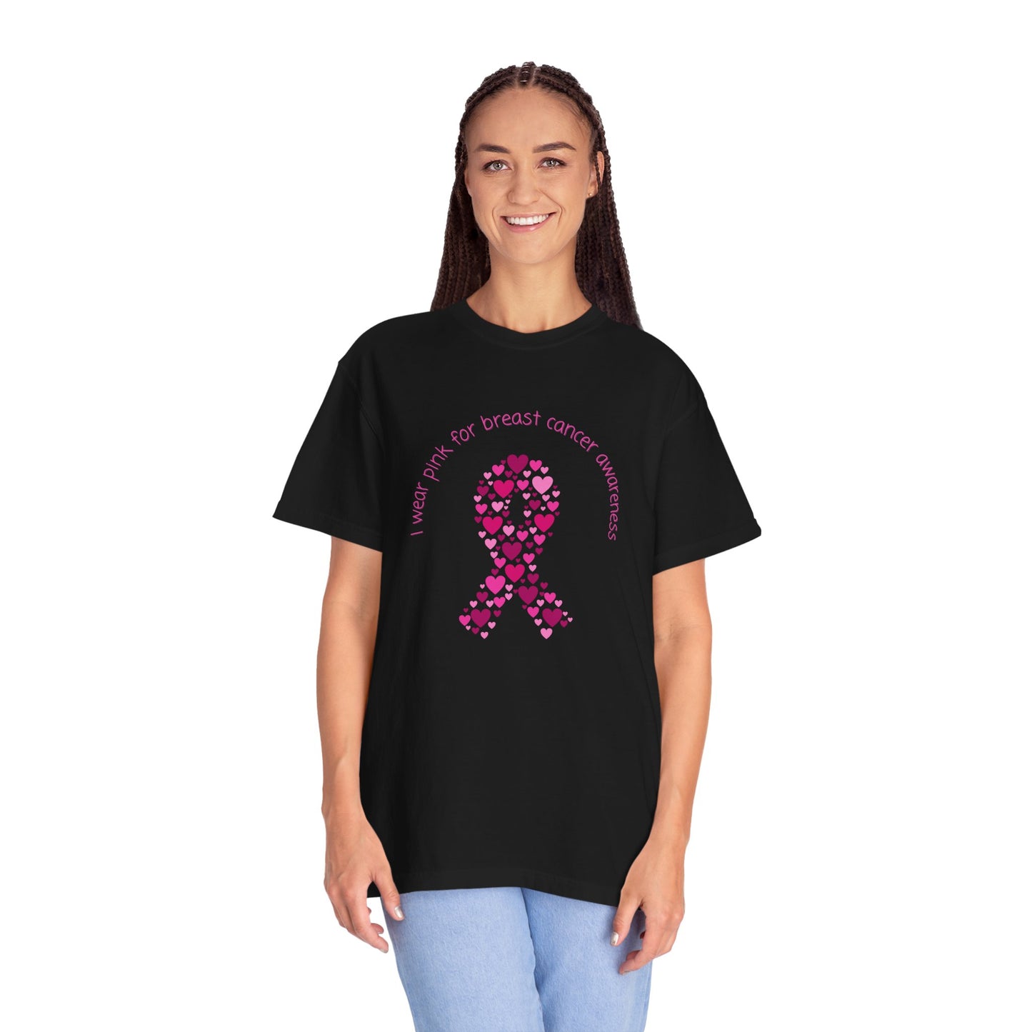 Breast Cancer Awareness Unisex Garment-Dyed T-shirt