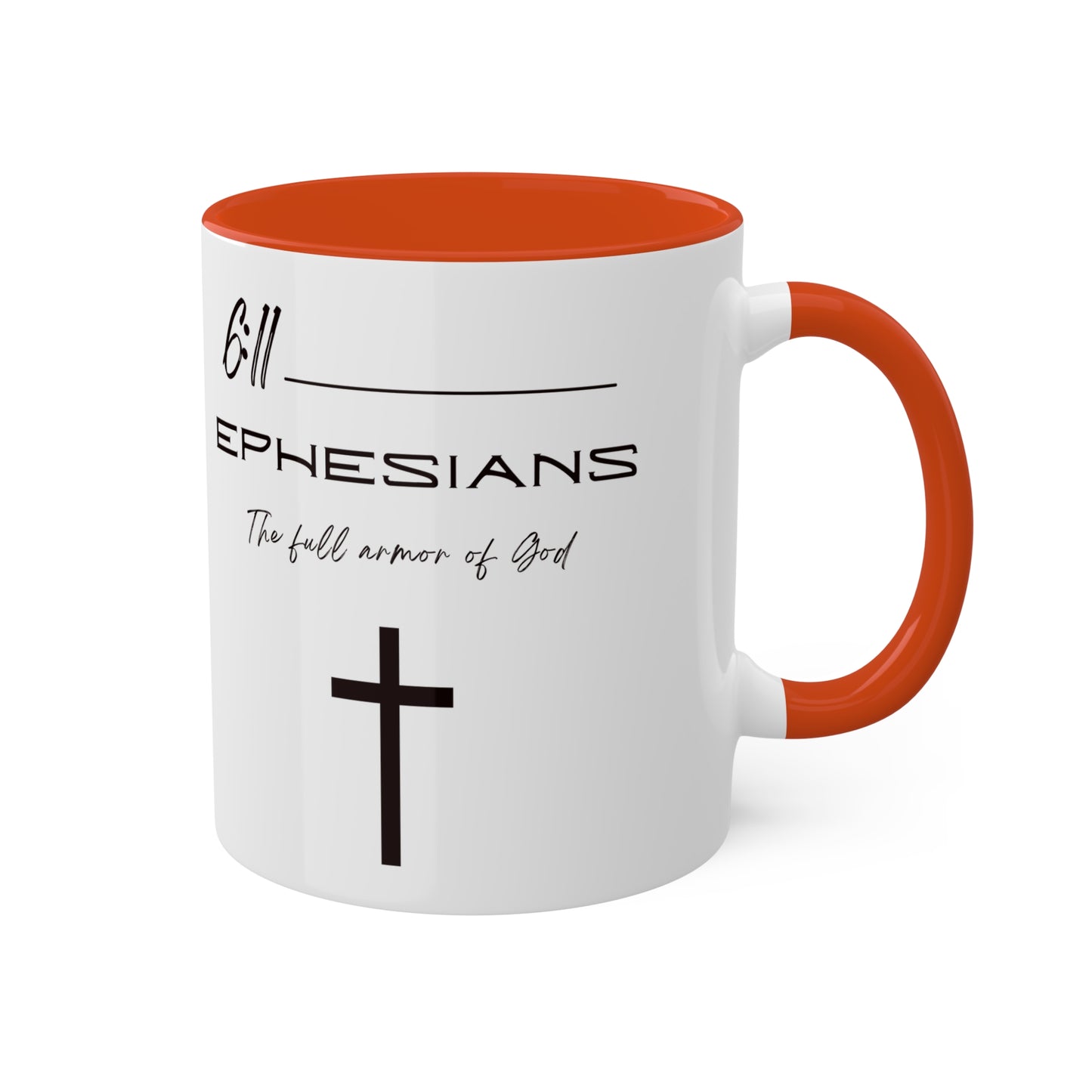 Ephesians 6:11 Armor of God Colorful Mugs, 11oz