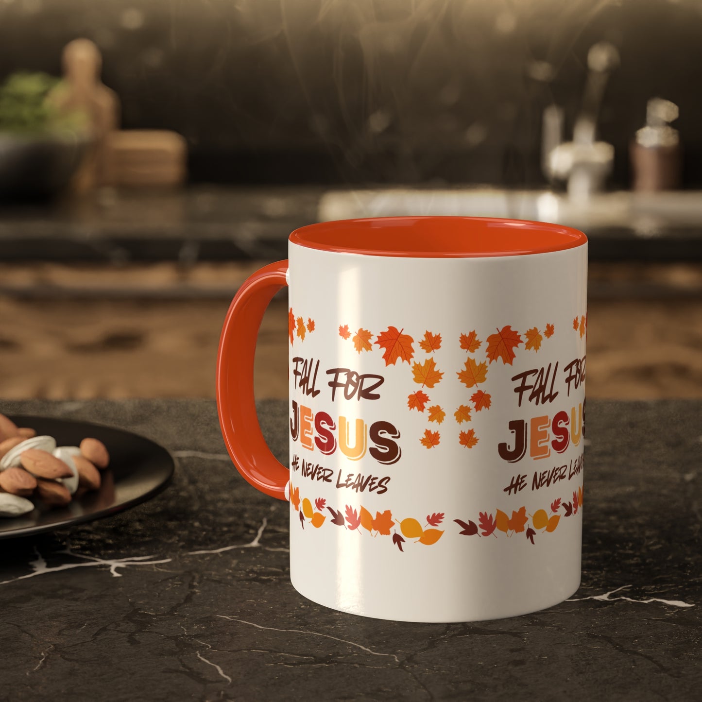 Fall For Jesus Harvest Colorful Mugs, 11oz