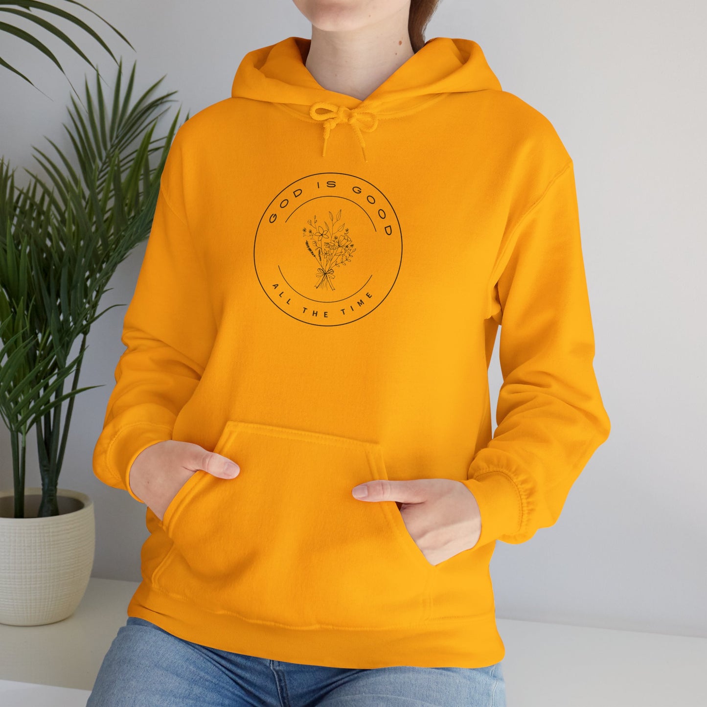 God Is Good All The Time Unisex Heavy Blend™ Hooded Sweatshirt