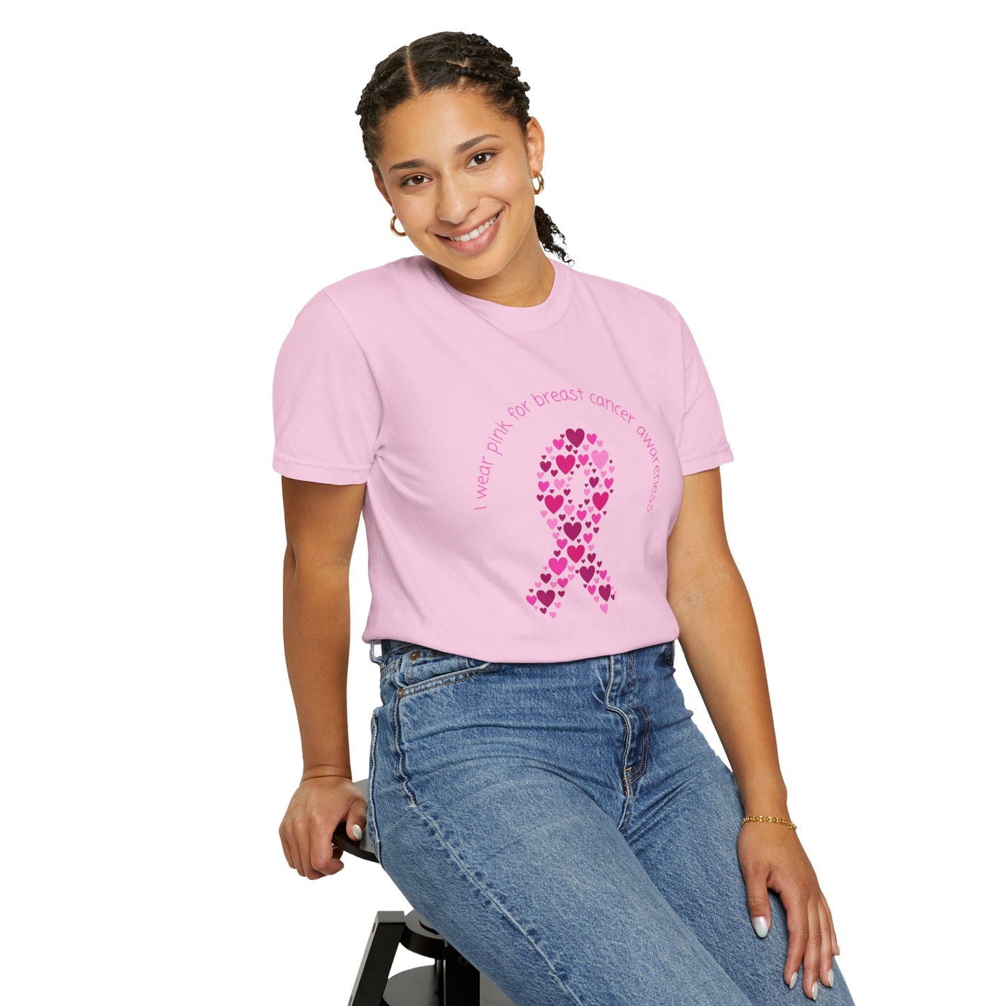 Breast Cancer Awareness Unisex Garment-Dyed T-shirt