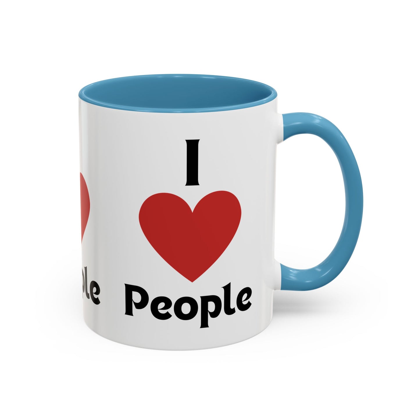 I love People Accent Coffee Mug (11, 15oz)