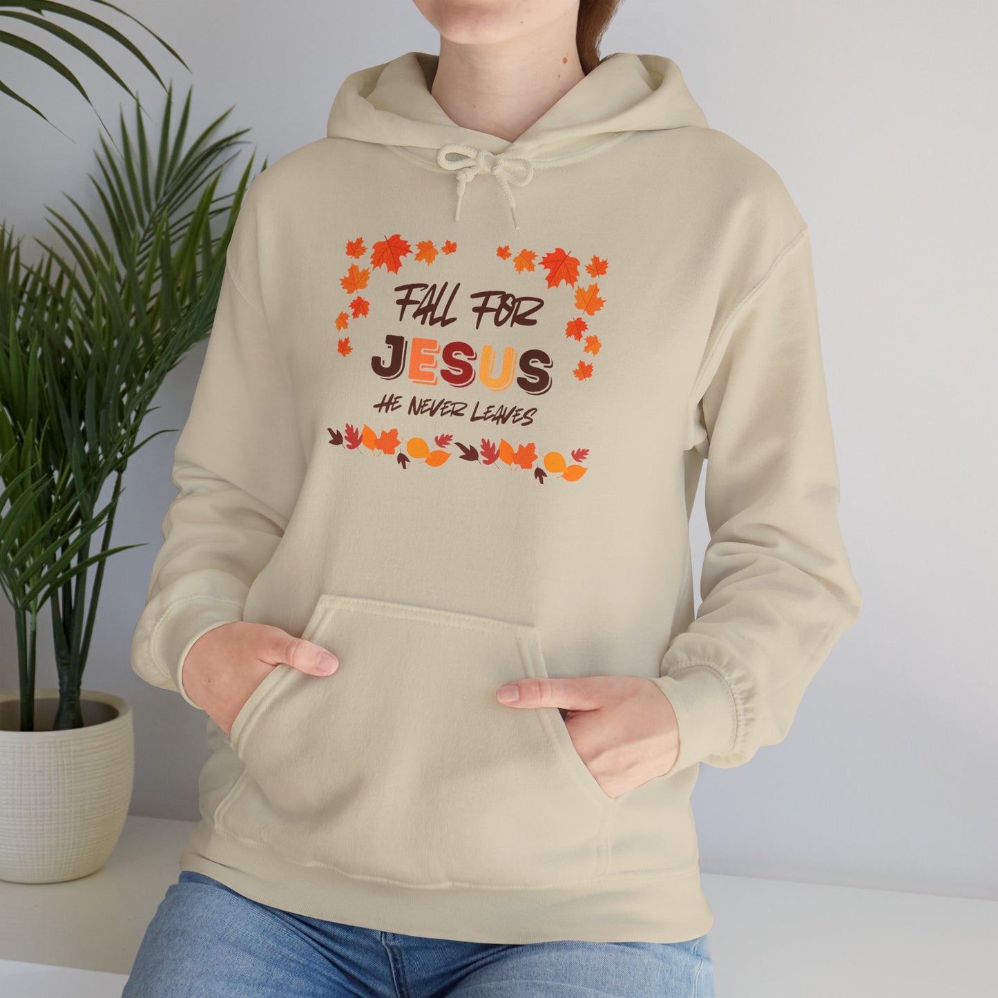 Fall For Jesus Harvest Unisex Heavy Blend™ Hooded Sweatshirt