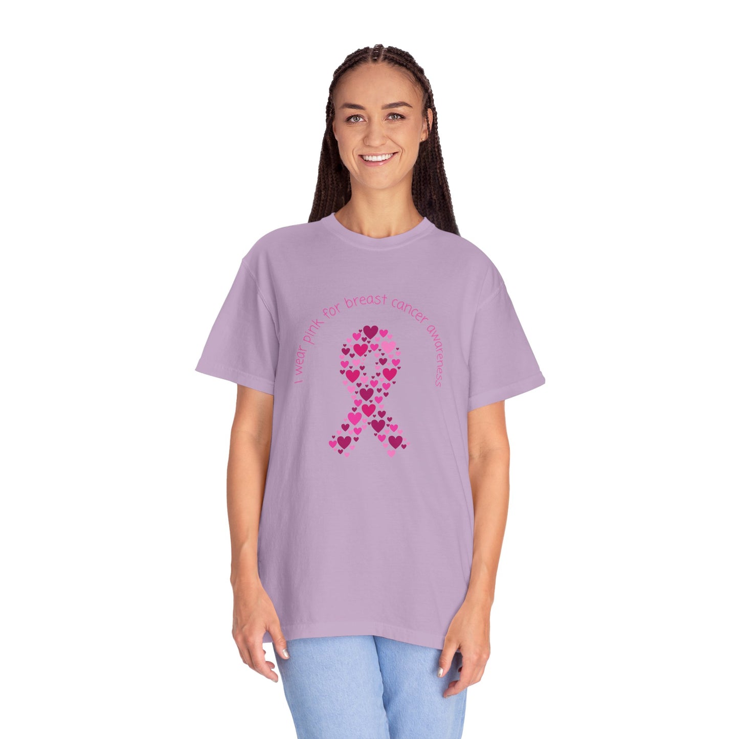 Breast Cancer Awareness Unisex Garment-Dyed T-shirt